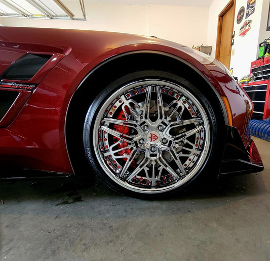 Chevrolet Corvette C7 Grand Sport fitted with performance wheels