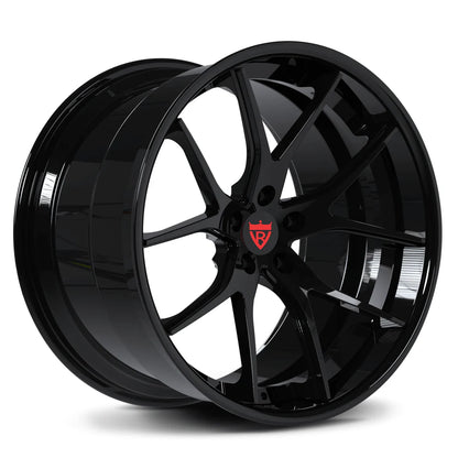 RV-DC24 | 2015-2019 Corvette C7 Z06 Deep Concave Wheels | Custom Forged 2-Piece 19x10/20x12 | RVRN Wheels
