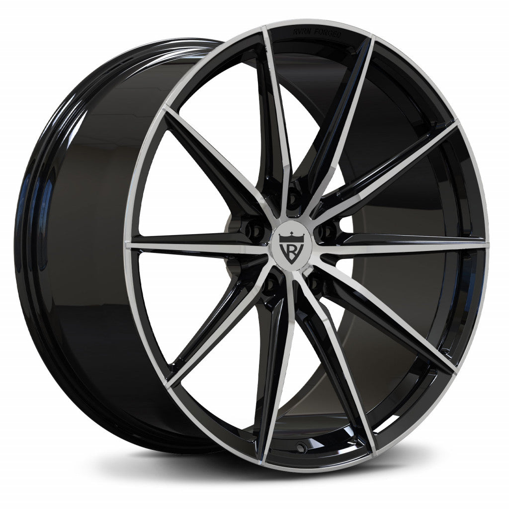 RV-MJ02 deep concave forged wheel rendering – perfect fitment for Corvette C6 Z06