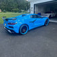 RV-T081 | Custom Forged 2-Piece Corvette C8 Z06 / E-Ray Deep Concave Rapid Blue Wheels | 20x10, 21x13 Setup