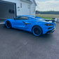 RV-T081 | Custom Forged 2-Piece Corvette C8 Z06 / E-Ray Deep Concave Rapid Blue Wheels | 20x10, 21x13 Setup