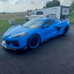 RV-T081 | Custom Forged 2-Piece Corvette C8 Z06 / E-Ray Deep Concave Rapid Blue Wheels | 20x10, 21x13 Setup