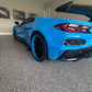 RV-T081 | Custom Forged 2-Piece Corvette C8 Z06 / E-Ray Deep Concave Rapid Blue Wheels | 20x10, 21x13 Setup