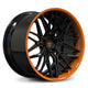 Gloss Black Spoke / Color-Matched Amplify Orange Lip & Screws