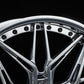 20x10 polished forged front wheels on 2015 Corvette C7 Z06