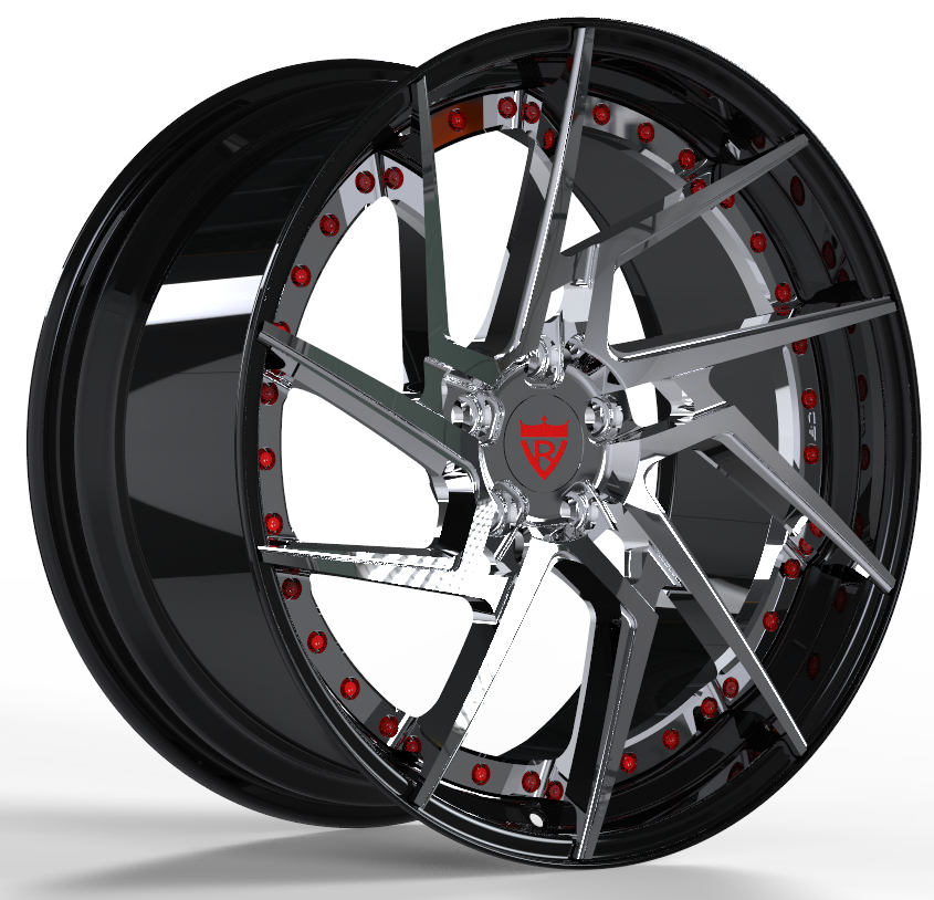 RV-DF041 Series | Custom Forged 2-Piece Wheels