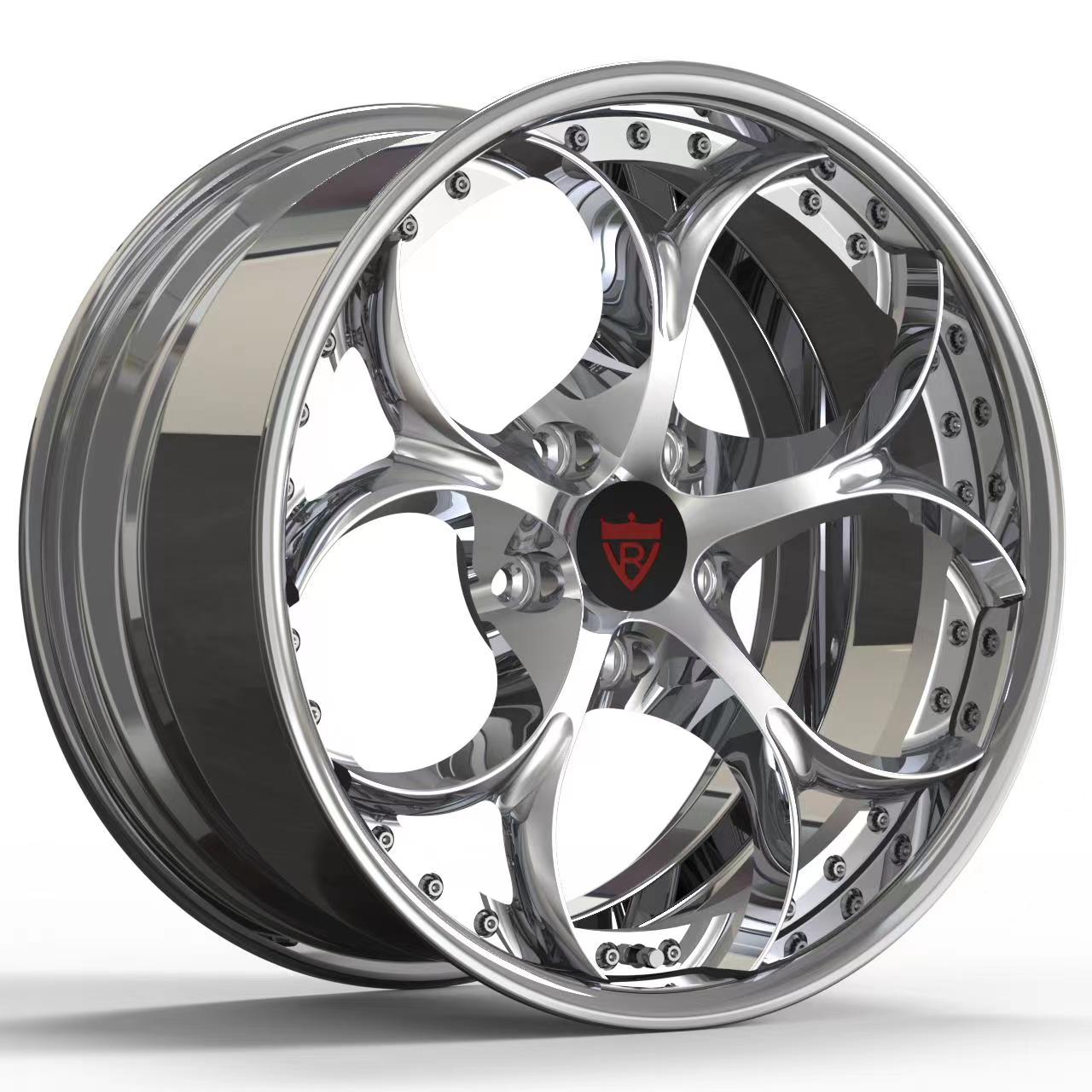 RV-DS016 Series | Custom Forged 2-Piece Wheels