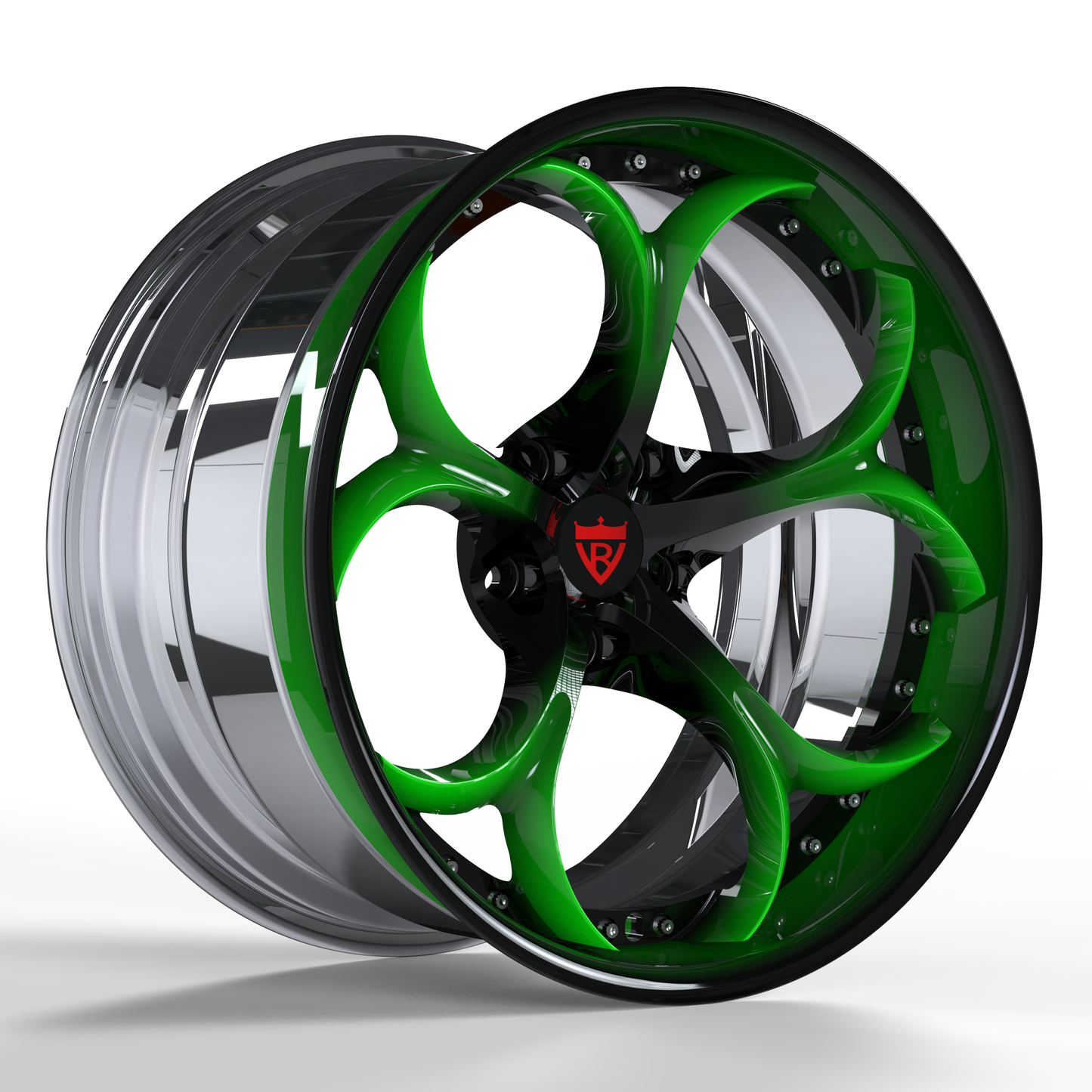 RV-DS016 Series | Custom Forged 2-Piece Wheels